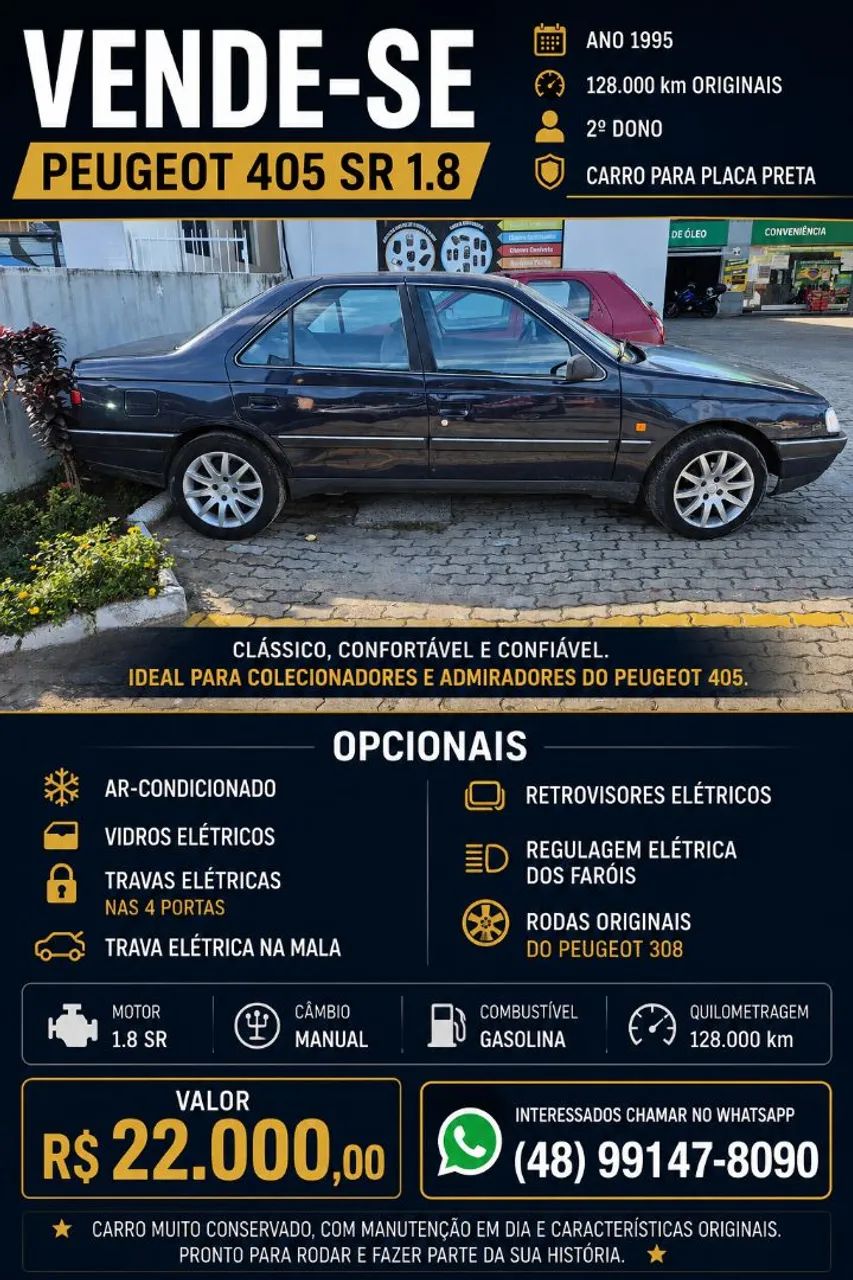 Peugeot 405 405 SRi 1.8 1995