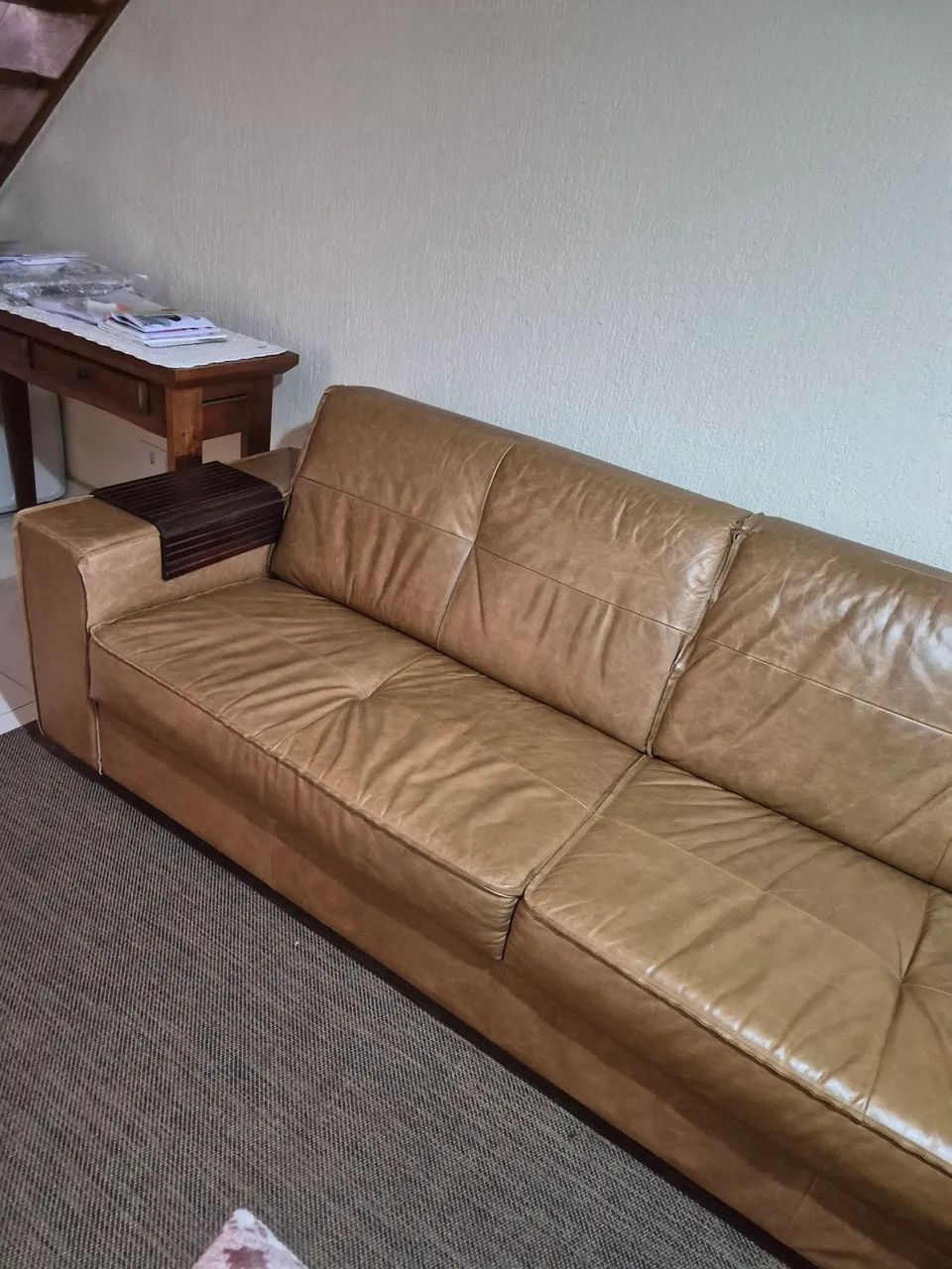 Sofa de Couro 2,40m - Foto 3