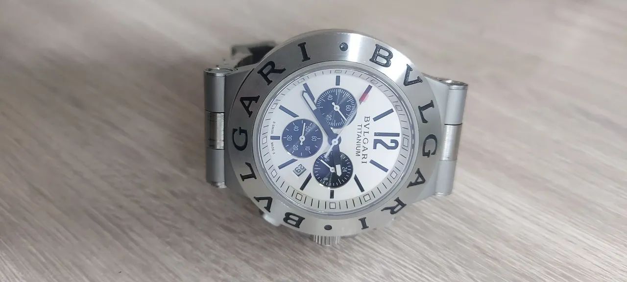 REL ÓGIO BVLGARI TITANIUM - Novo - Foto 2