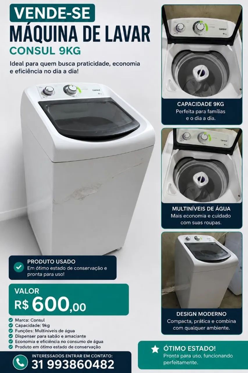 Máquina de lavar