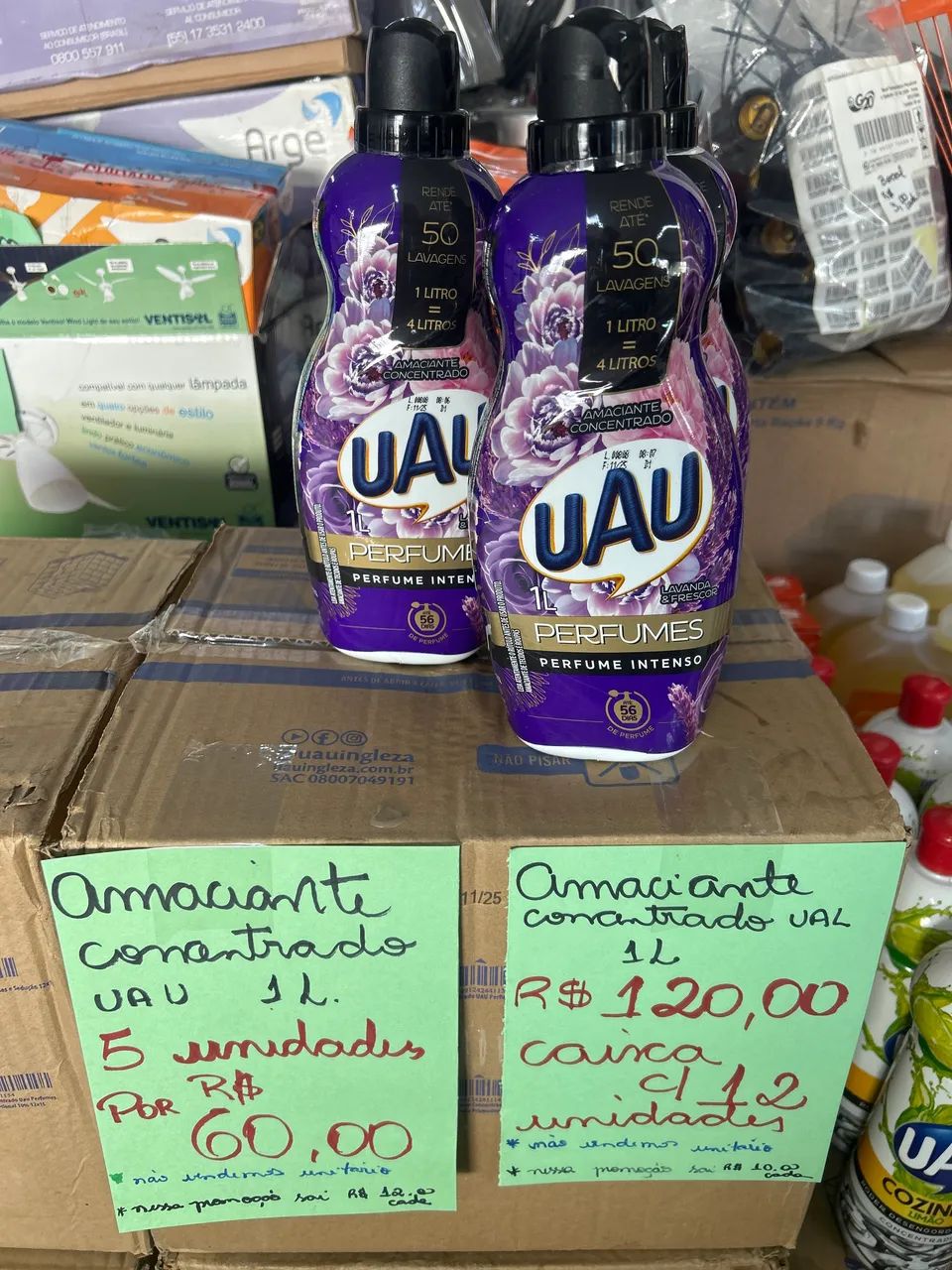 Amaciante concentrado 1 L  ual 10,00  - Foto 2