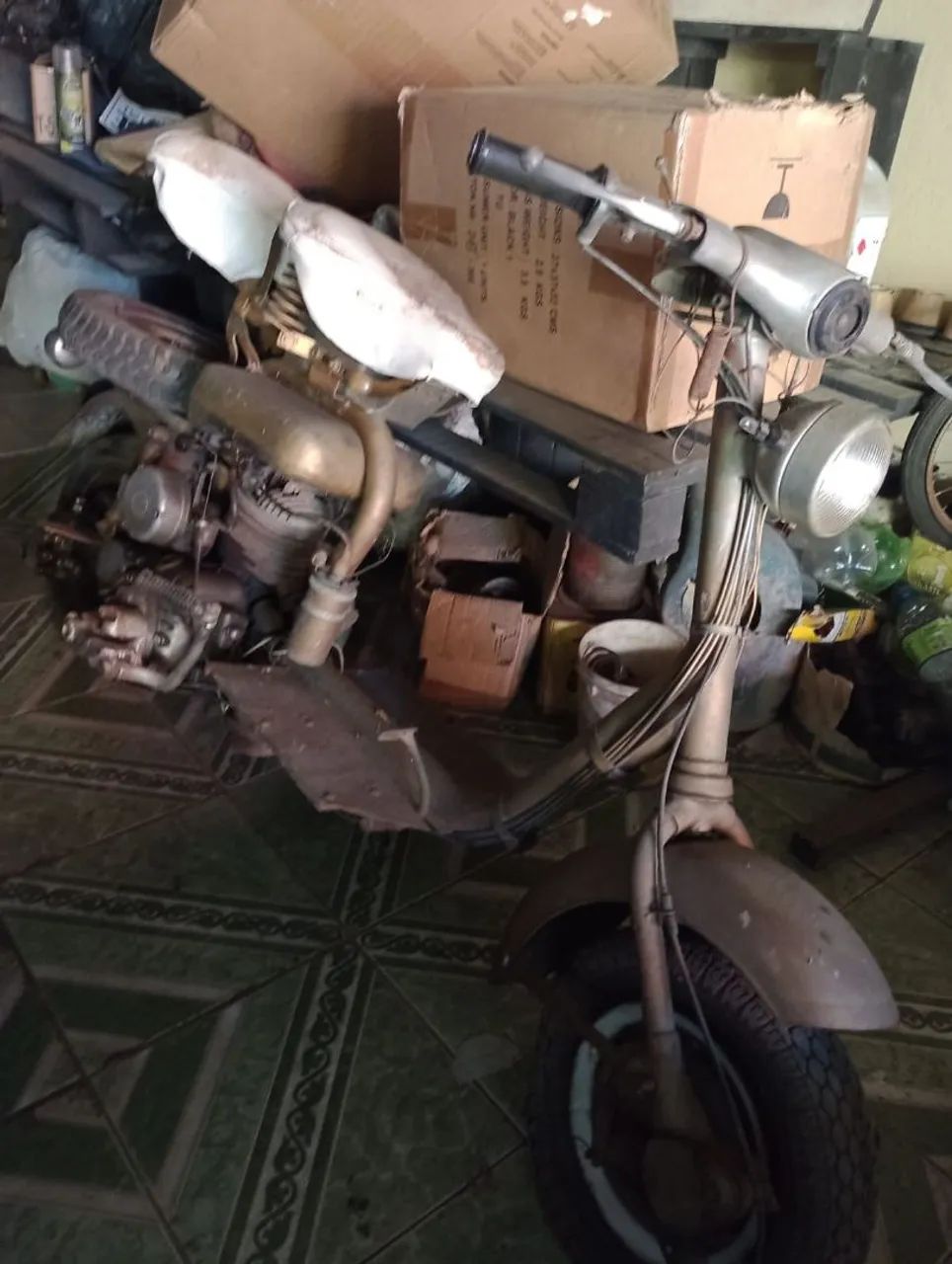 Antiga Lambretta Standart 150 d 1959