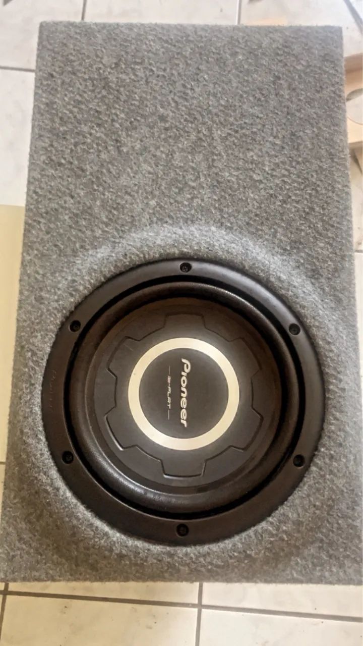 Subwoofer Pioneer slim 10 polegadas  - Foto 5