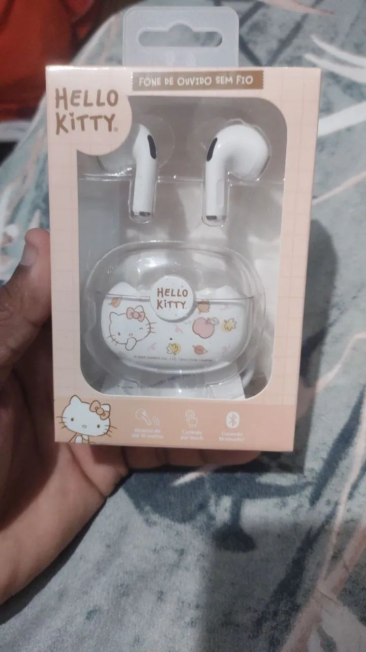 Fone Bluetooth hello Kitty - Foto 4