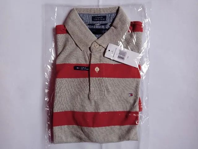 Camisa Polo Tommy Hilfiger Custom Fit Tam P - Foto 4