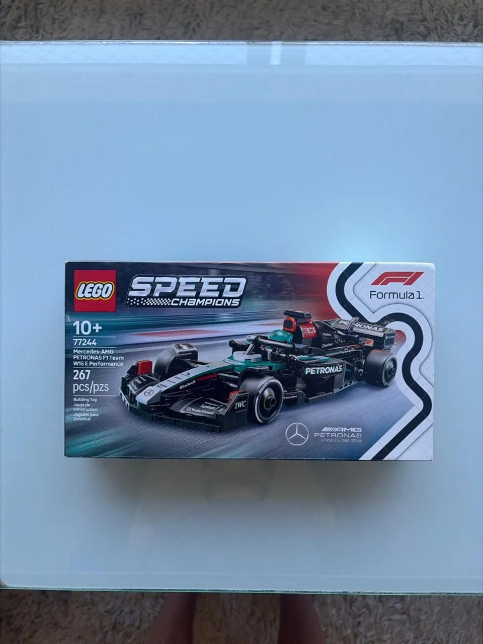 Lego mercedes formula 1 lacrado 