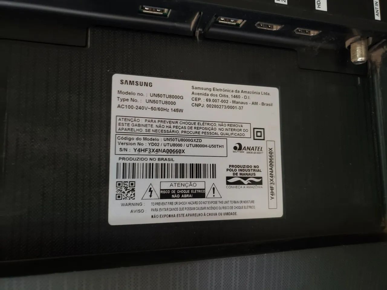 SMART TV SAMSUNG 50" c/defeito - Foto 5