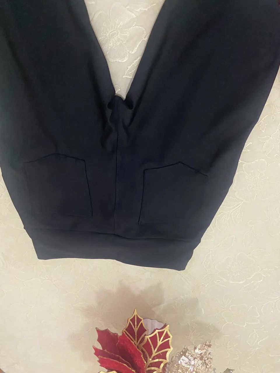 Calça Leagging modeladora suplex preta G - Foto 4