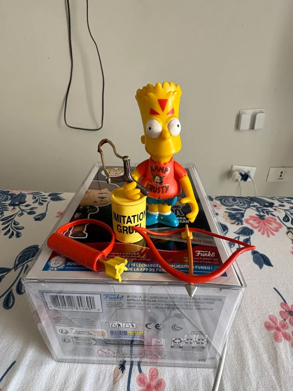 Action figure Simpsons, playmates, Bart Krusty Camp, original e completo  - Foto 4
