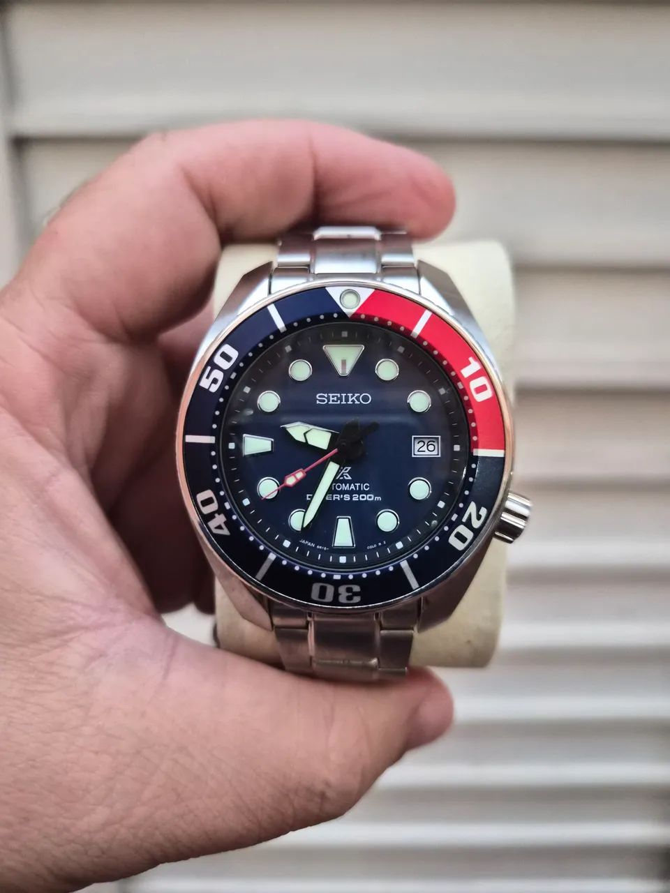 Relogio Seiko Sumo Prospex Pepsi SBDC057