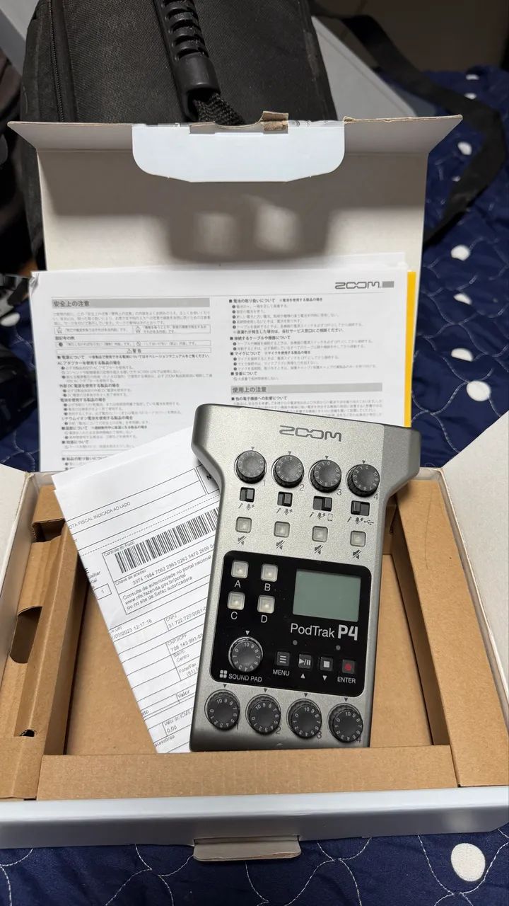 Zoom PodTrak P4 - Microfones e Gravadores - Centro, Cidade
