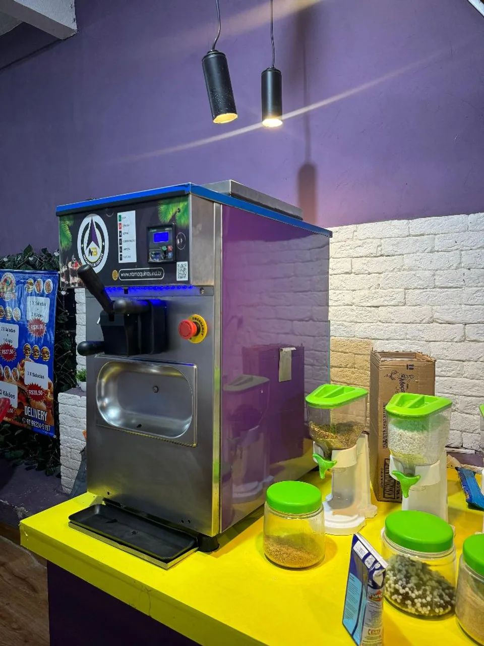Maquina de açaí 1 bico