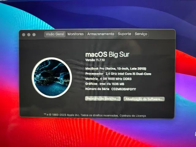 Macbook Pro Retina 13 Intel I5 4gb 128gb Ssd Late 2013 - Foto 5