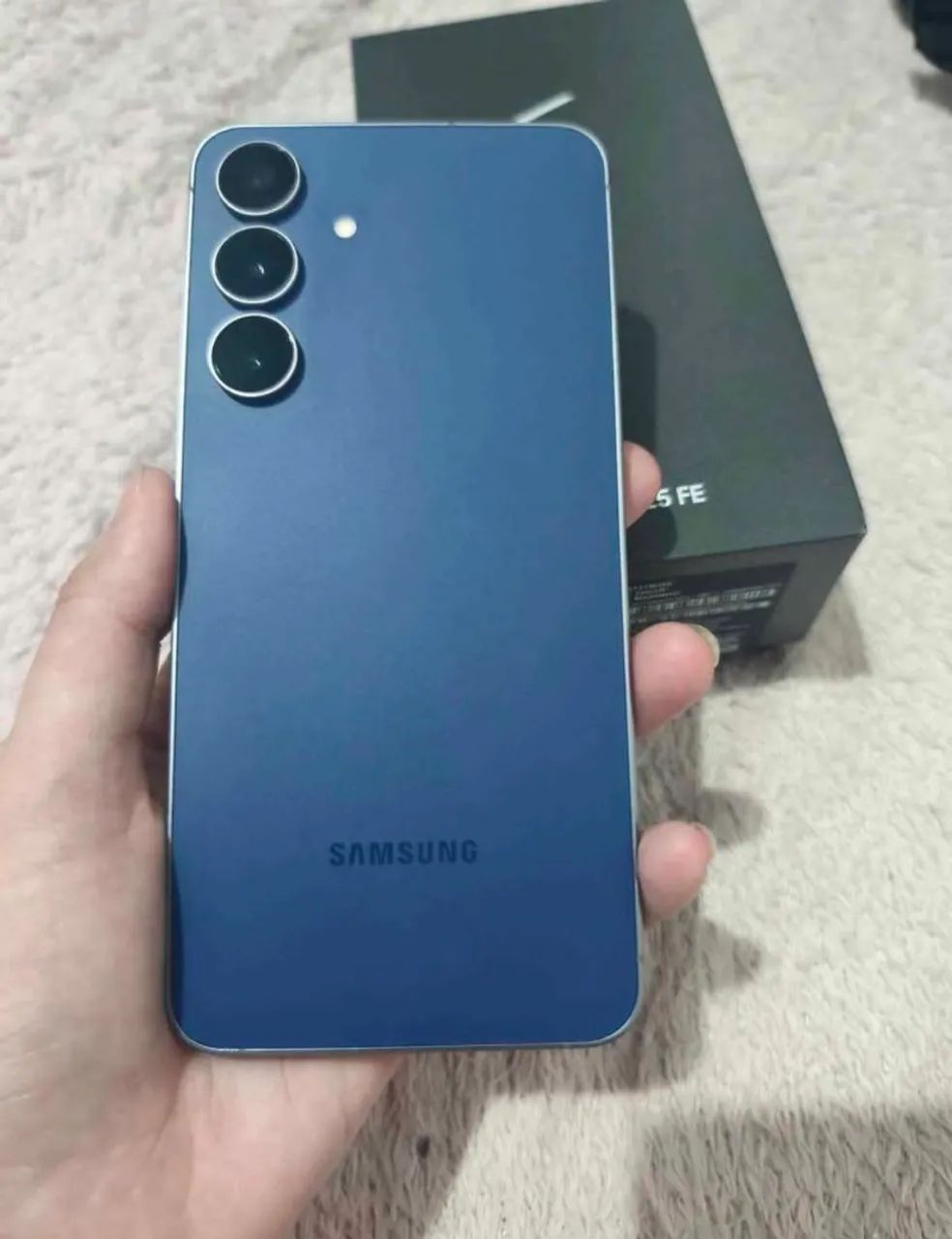Samsung Galaxy S25 FE 256GB / 8GB Azul Marinho (Com Nota)