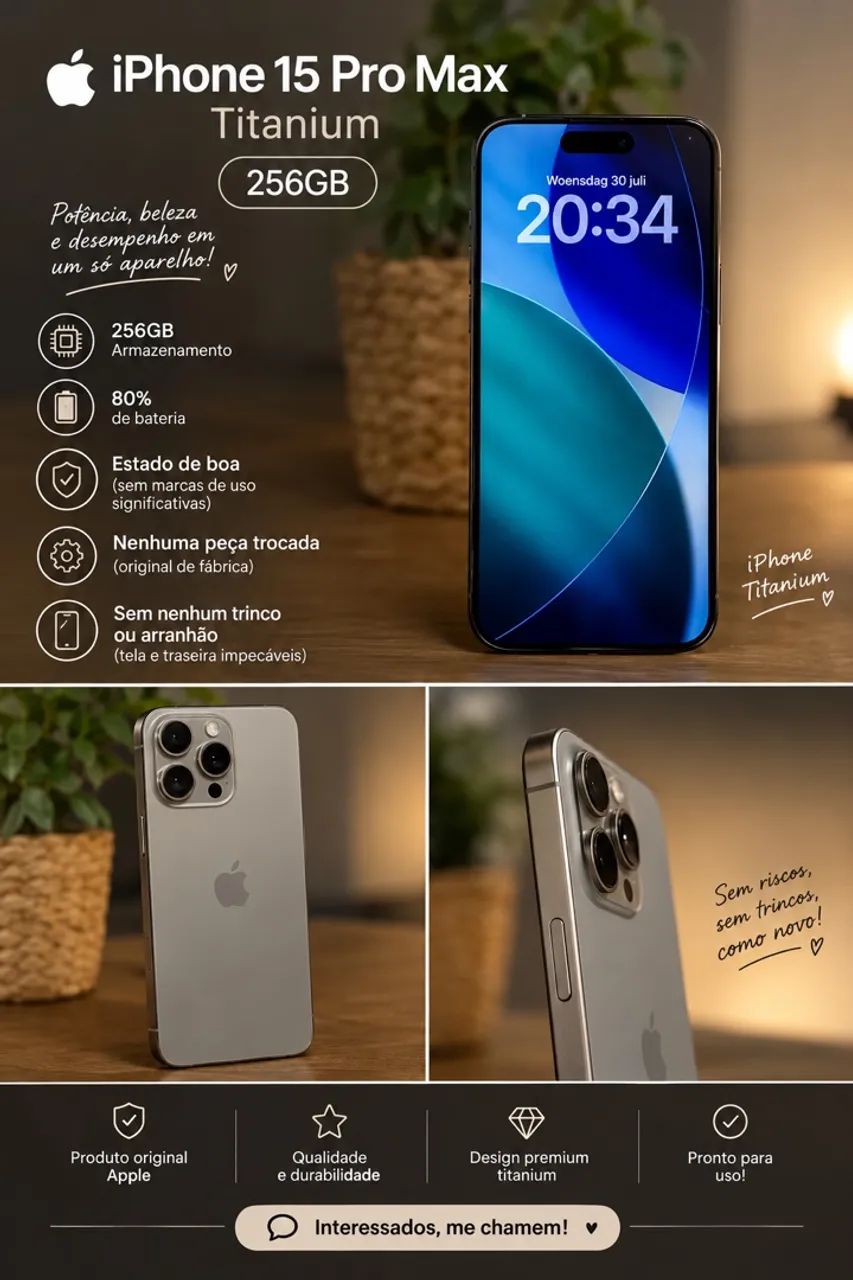 iphone 15 pro max  - Foto 2