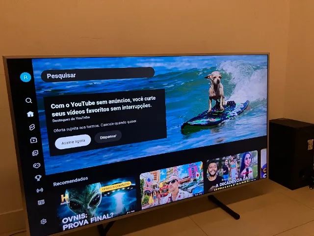 TVs Samsung 40 HD  e 55 polegadas 4K 