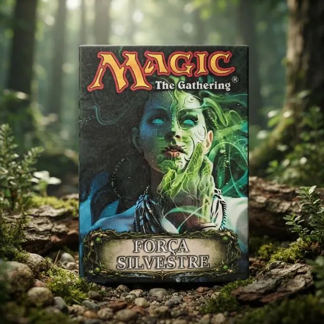 Magic the Gathering Deck FORÇA SILVESTRE