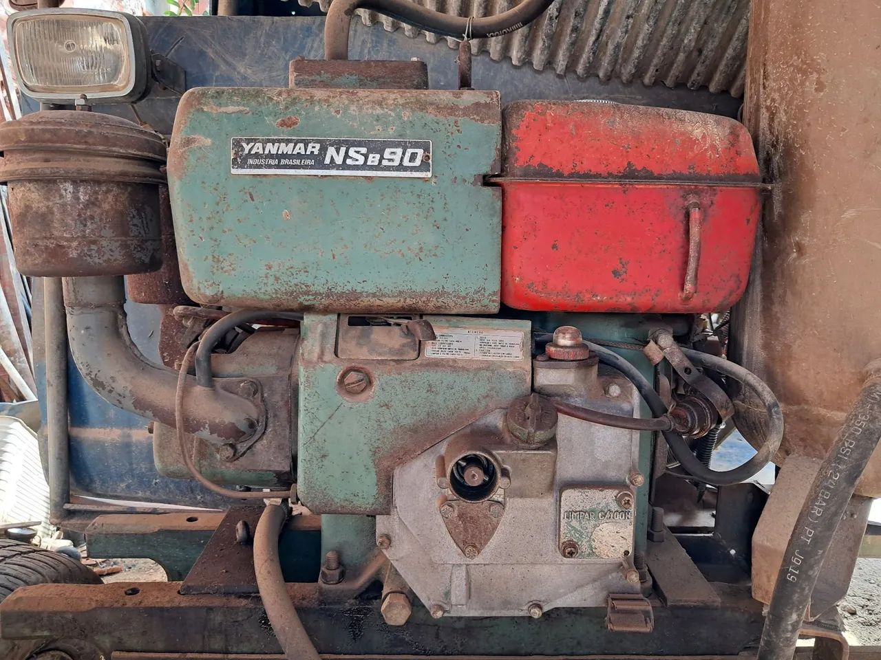 Motor diesel yanmar nsb90 - Foto 2