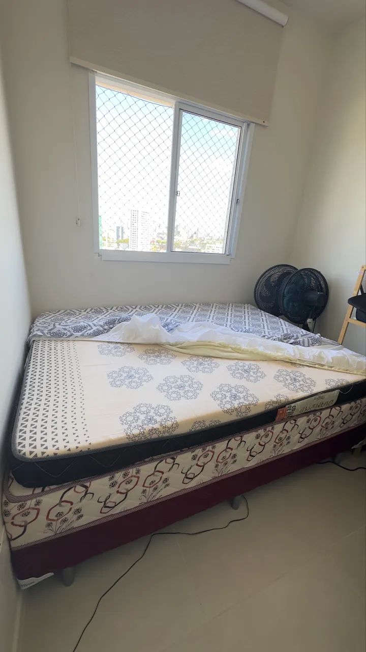 Cama unibox com colchão de casal - Foto 3