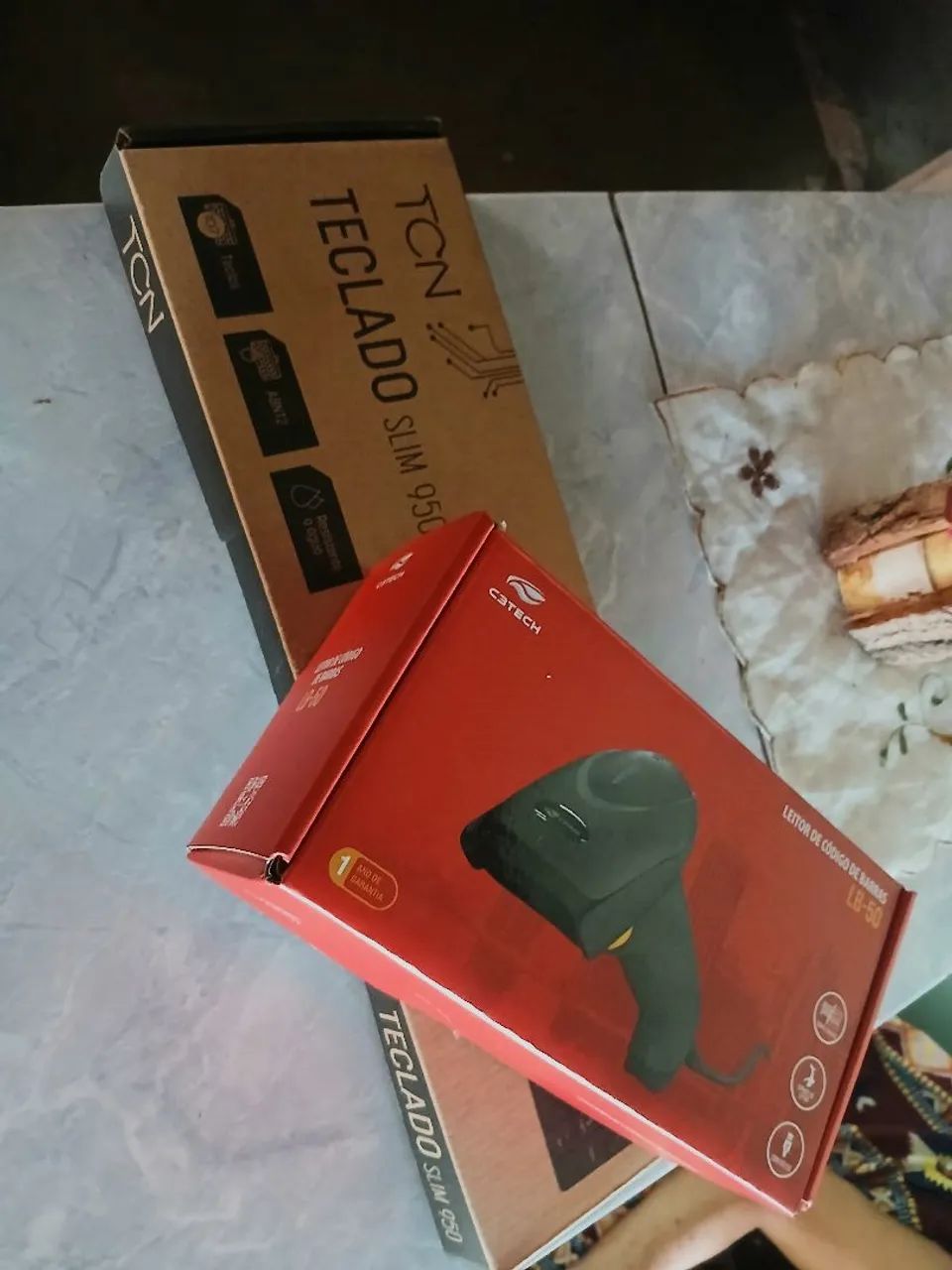 Teclado + Leitor de código de barras  - Foto 5