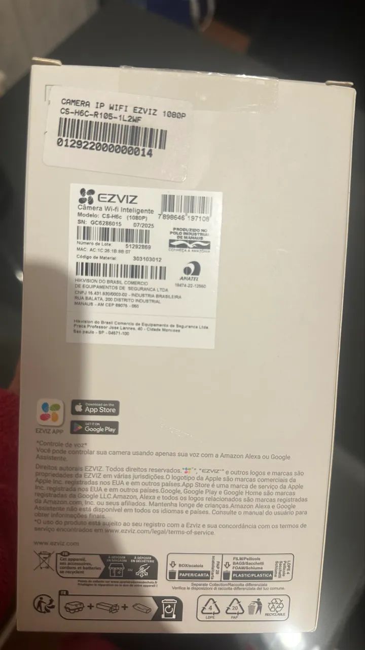 Câmera Wi-Fi Nova com NF - Foto 2