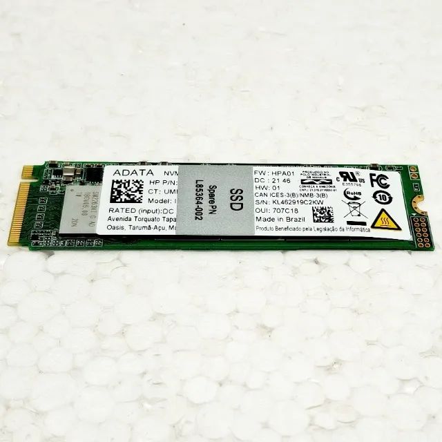 SSD 512GB NVMe M.2 2280 ADATA IM2P33F8-512GD1 - Foto 2