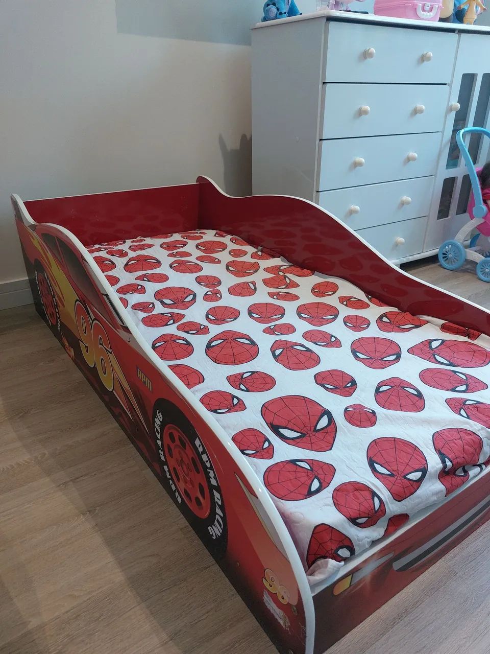 Cama Infantil Carros + Colchão  - Foto 2
