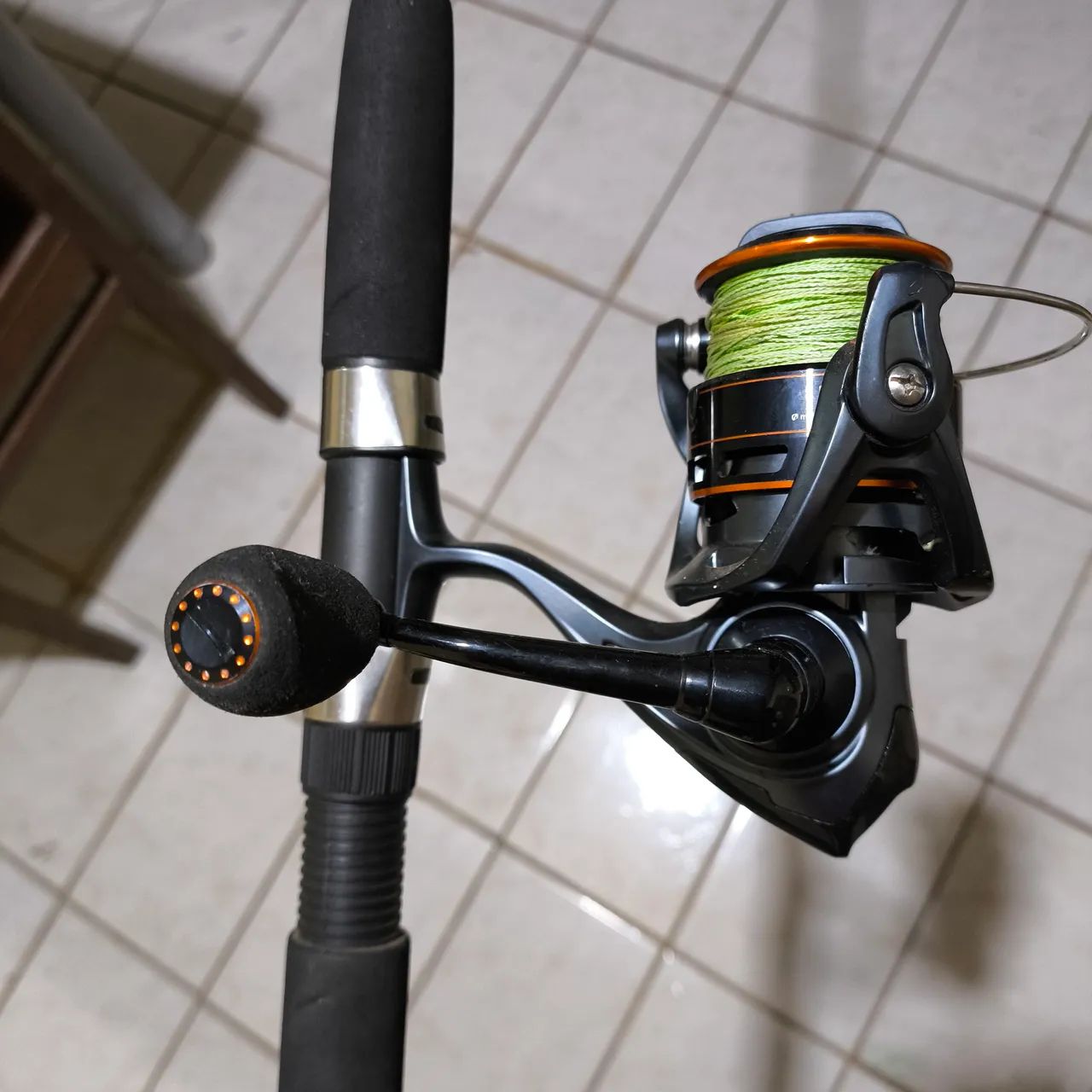 Vara Saint Plus + Molinete Saint Plus 8 Rolamentos - Foto 5