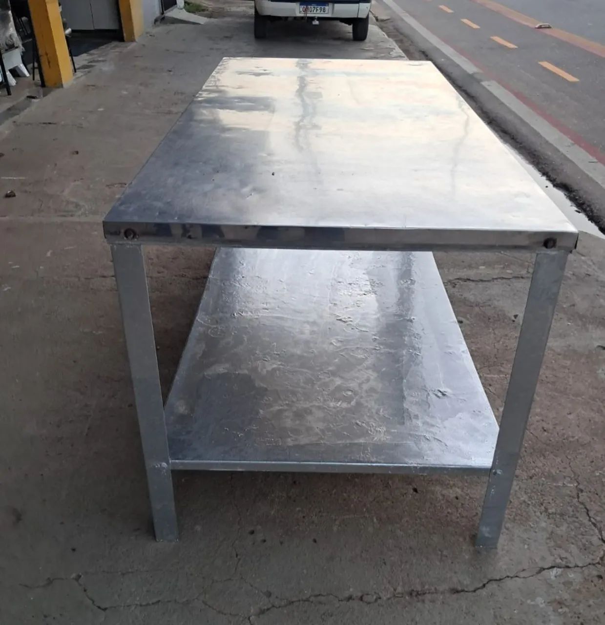 mesa inox para manipulação de alimentos  - Foto 3