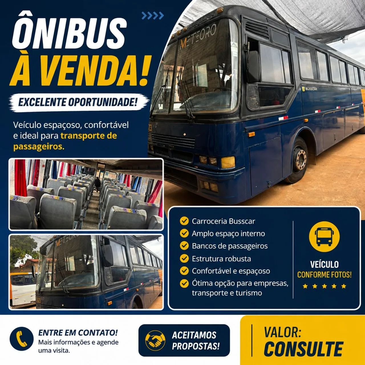 Vendo ônibus 49 lugares