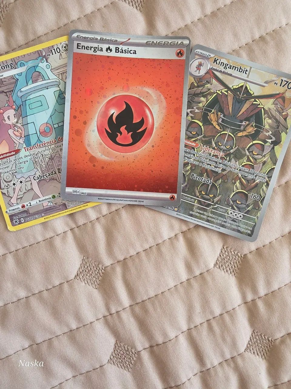 Combo 3 cartas pokémon (desconto)! Imperdível.