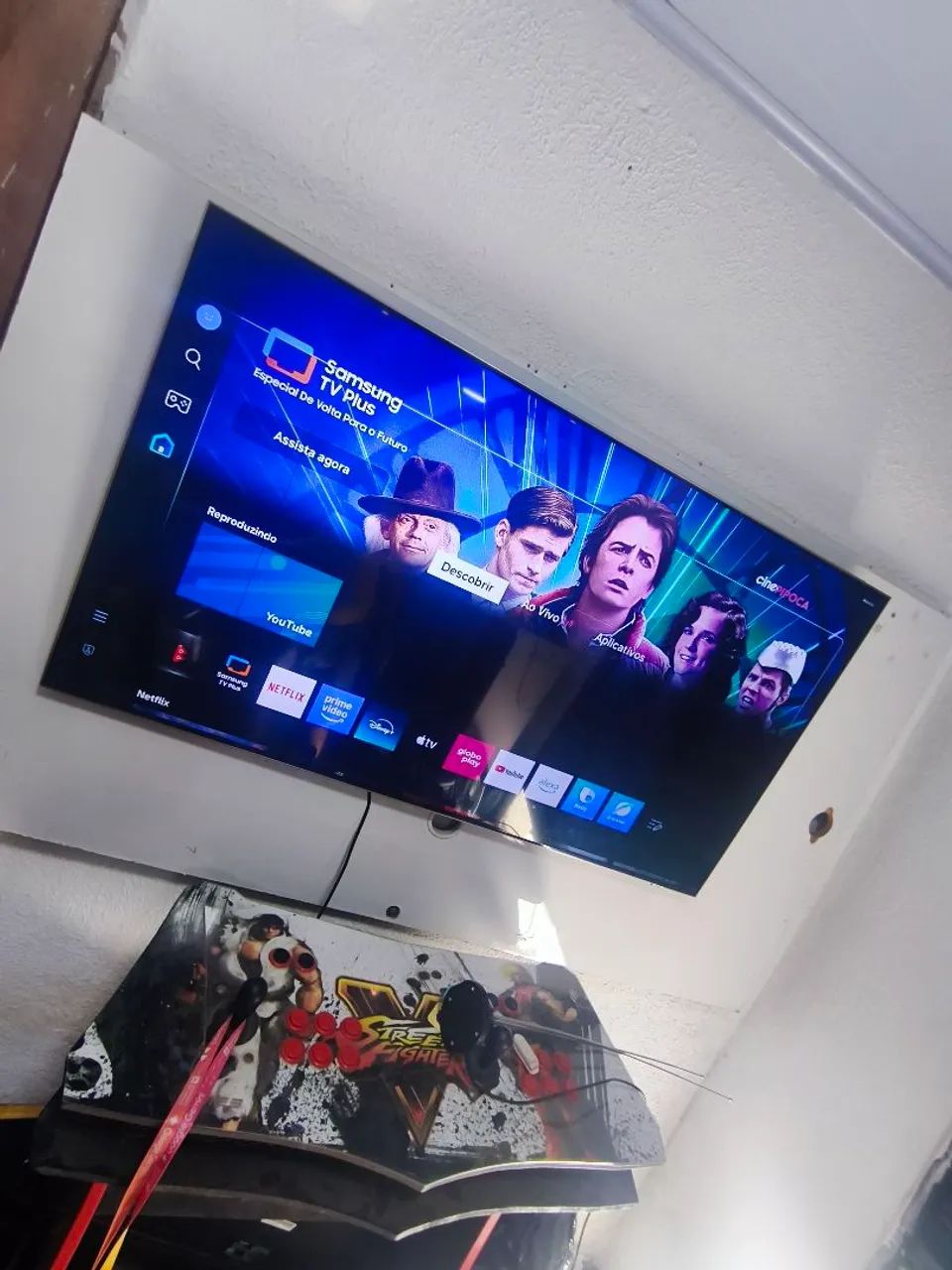 SMART TV 4K SAMSUNG 55 POLEGADAS TOP 3 EM 1 C X BOX E ALEXA R$699. - Foto 2