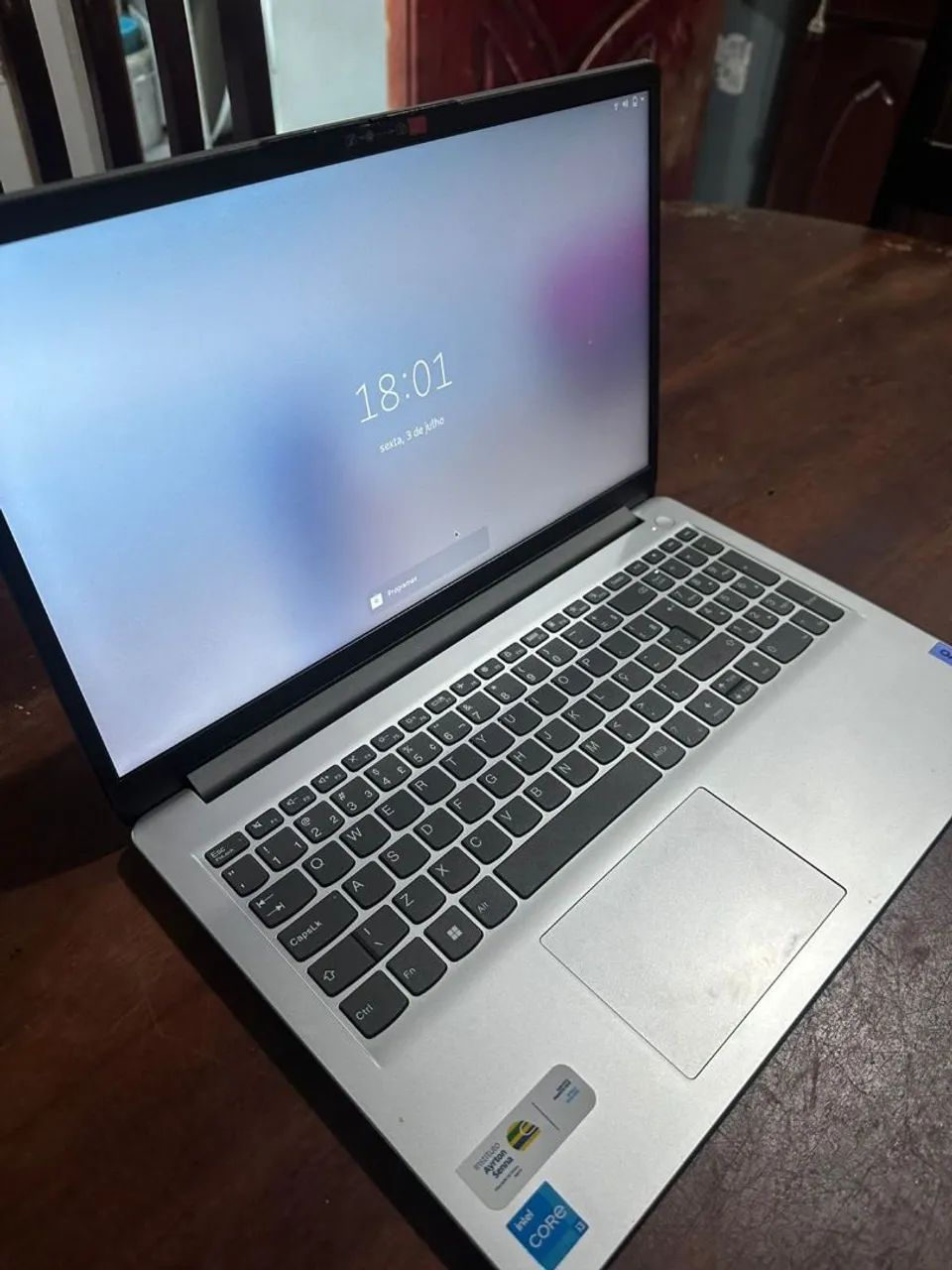 Notebook LENOVO intel® Core i3 4gb ram 256gb SSD