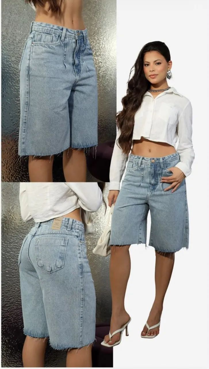 Shorts jeans - Foto 3