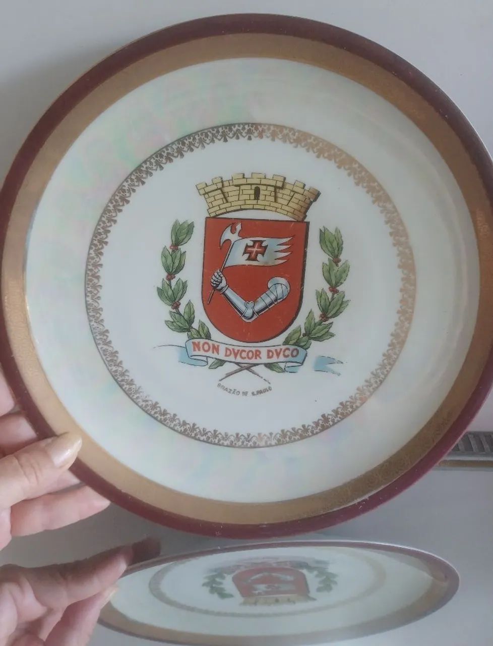 PRATO DECORATIVO IV CENT SÃO PAULO 