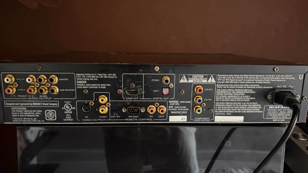 Marantz CD/DVD 7600 - Foto 4
