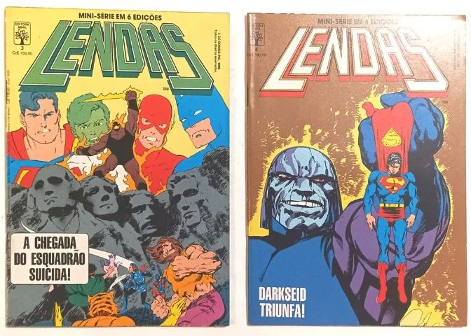 Lendas n° 1,2,3,4,5 e 6 - Minissérie Completa. Abril - 1988. - Foto 4