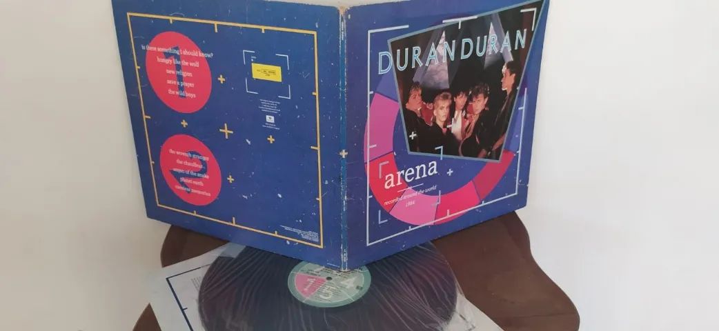 Duran Duran LP Arena capa dupla
