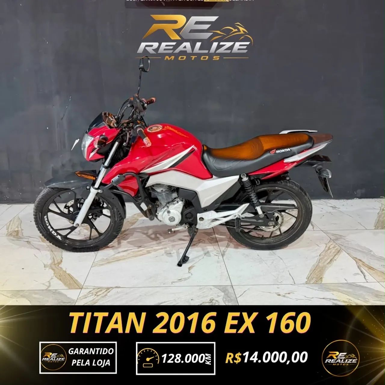 Titan 160 2016 EX extra!!!!