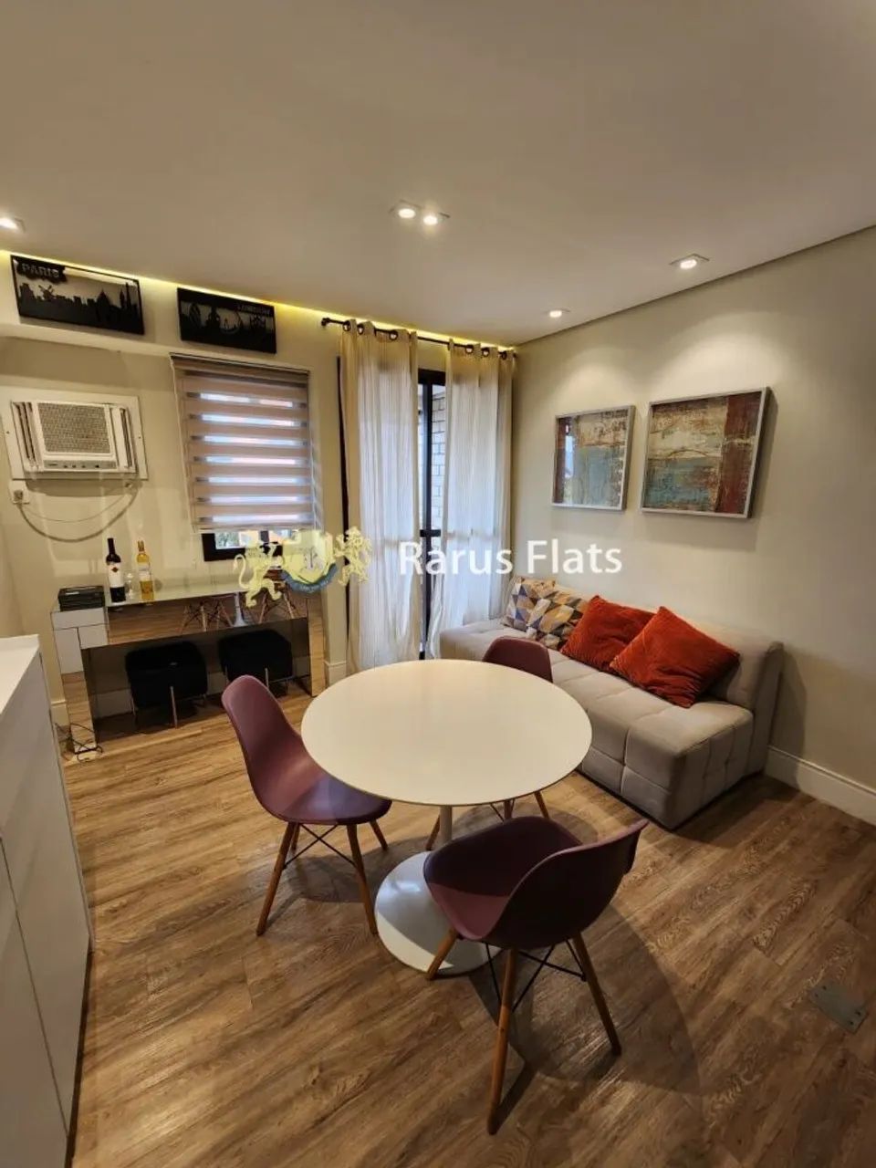 Flat com 1 Quarto para locação, 37m² - Moema - Foto 4