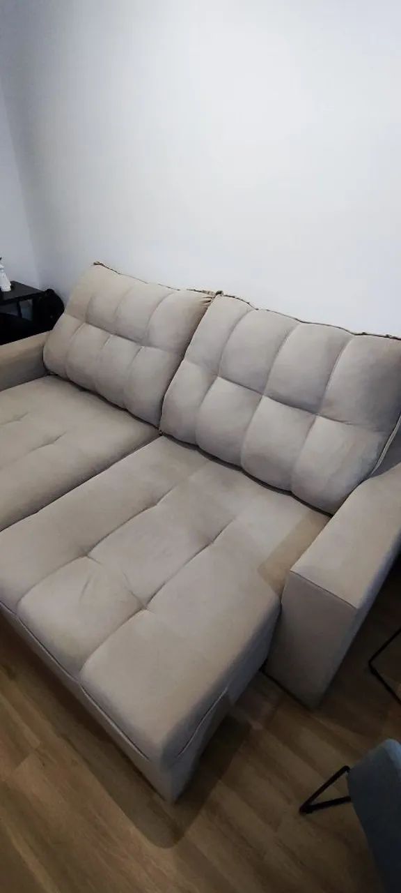 Sofá retrátil aceito cartão e entrego - Foto 3