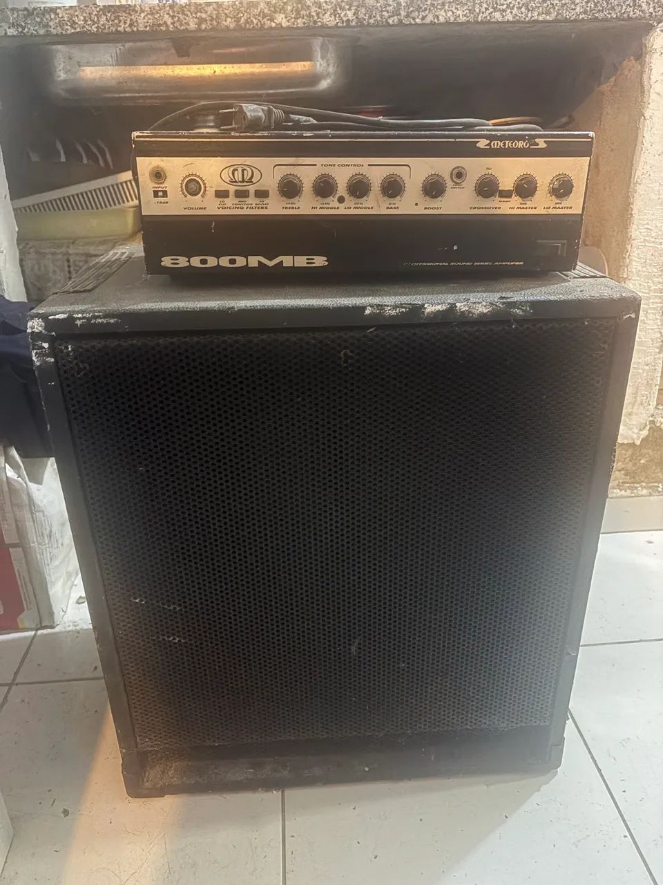 Uma caixa 4x12 da Meteoro - Foto 2