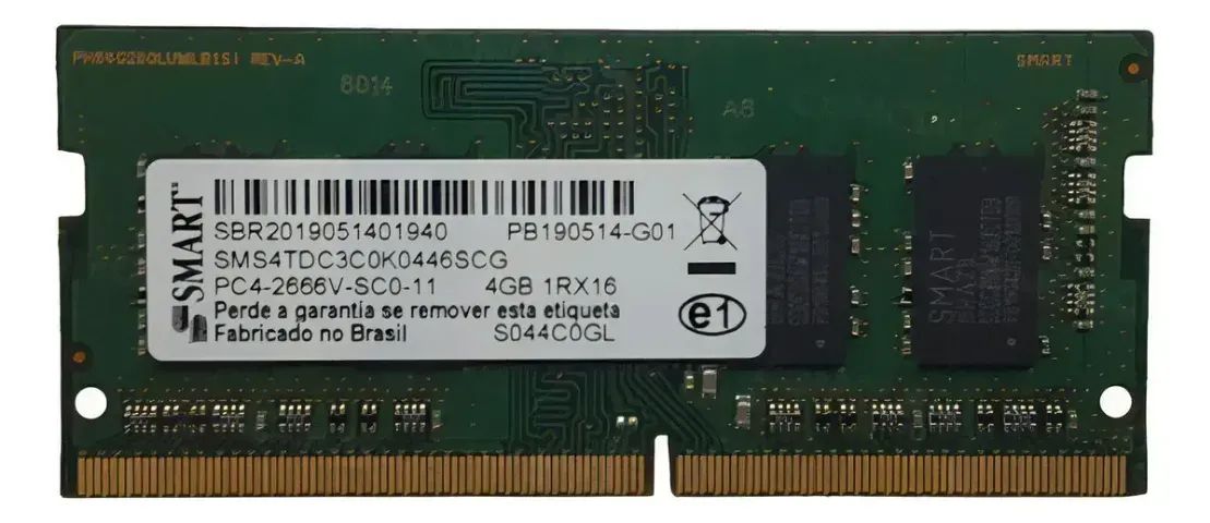 Memoria Notebook Smart 4gb Ddr4 Pc4-2666v - Foto 3