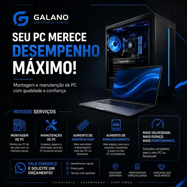 Montagem e Upgrade de PCs