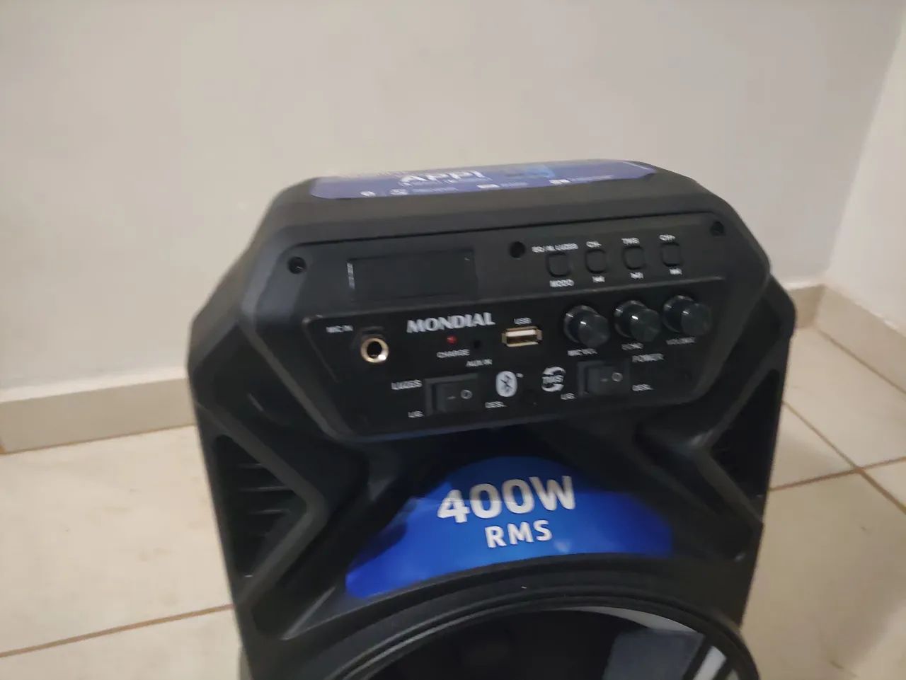 Caíxa som residência moldial bivolt 400rms  - Foto 2