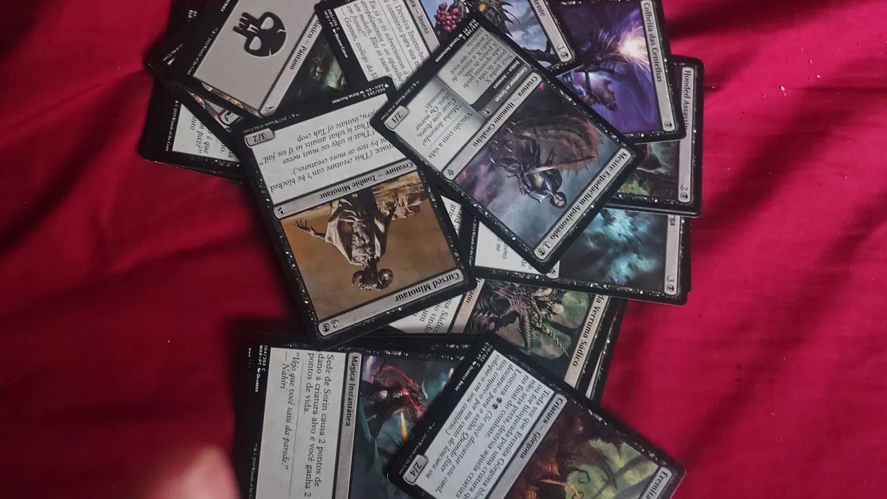 Deck preto comum Magic  - Foto 2