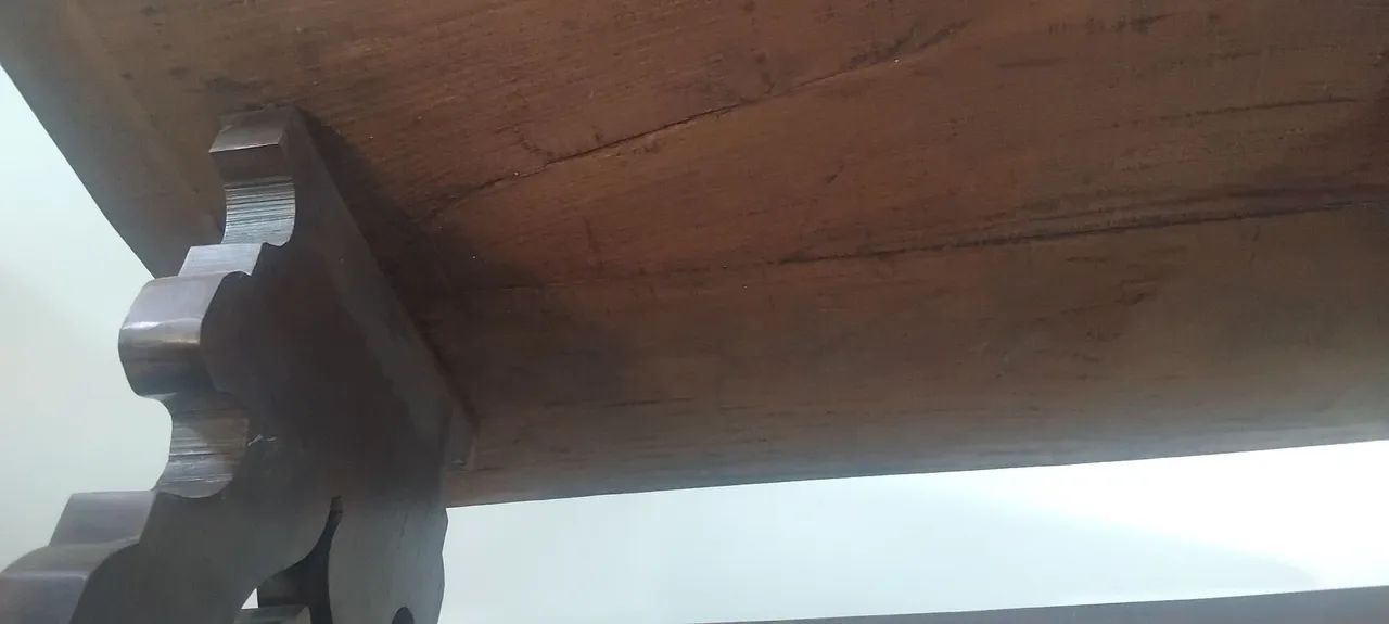 Mesa madeira maciça  raridade - Foto 3