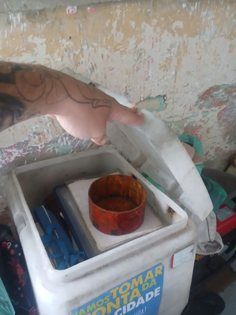 Bag de plastico para entregador de moto  - Foto 2