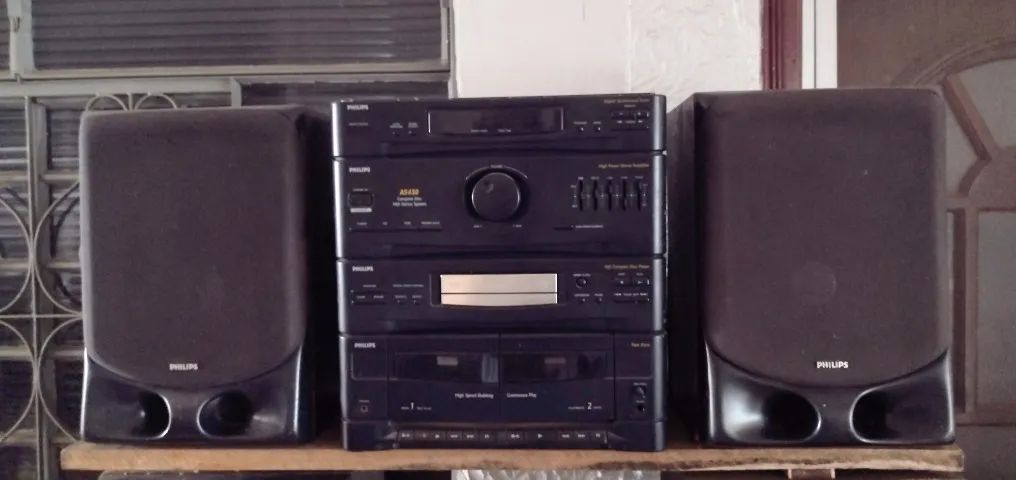 Som Philips Mini System AS450 (Ler Descrição)
