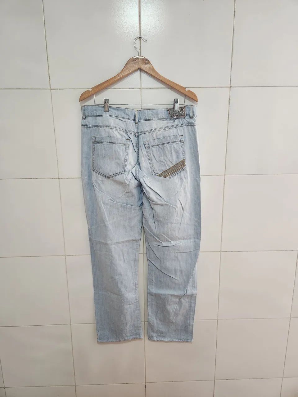 Calça jeans sergio tacchini 44 - Foto 4